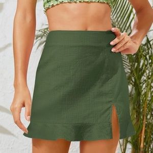 Linen skirt